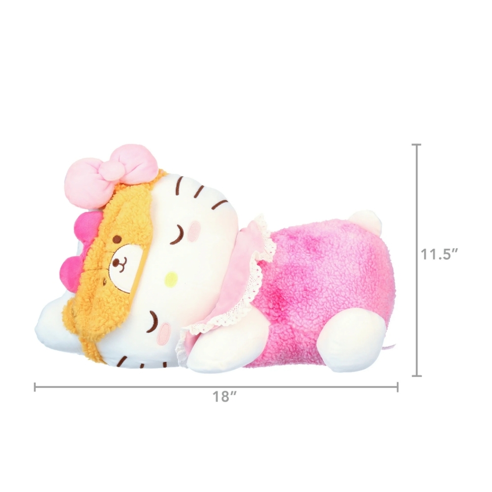 Hello kitty and friends- hello letty sleeping plush 18"